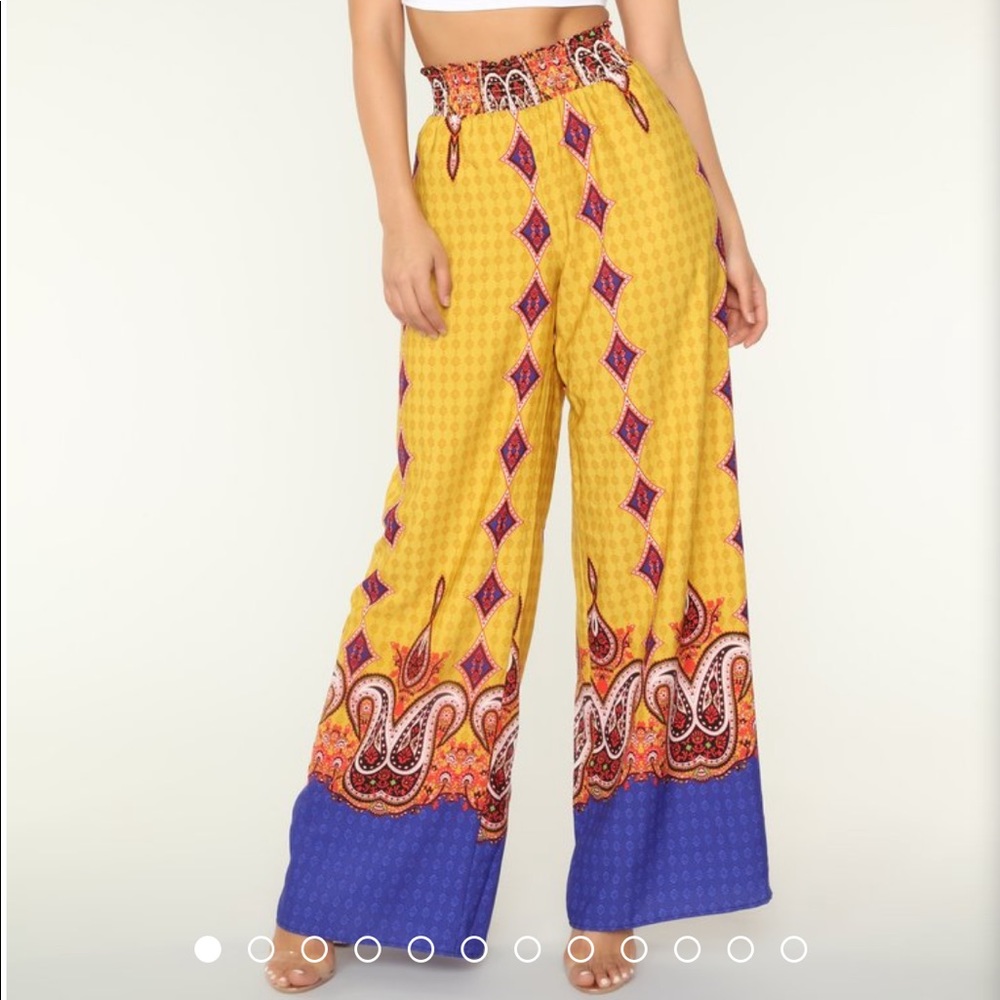Wide leg pants